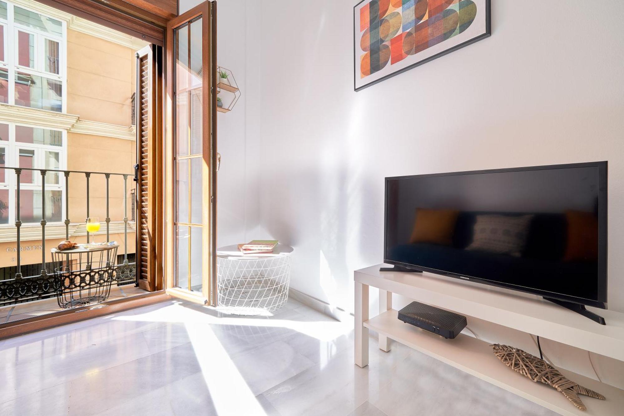Apartamento En El Centro, Tranquilo Y Luminoso Málaga Eksteriør billede